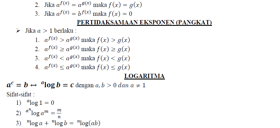 Kumpulan Materi Matematika Sma Paket Lengkap Terbaru