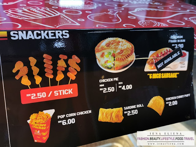 Antara Menu di Kedai Ayamas Taman Suntek Cheras