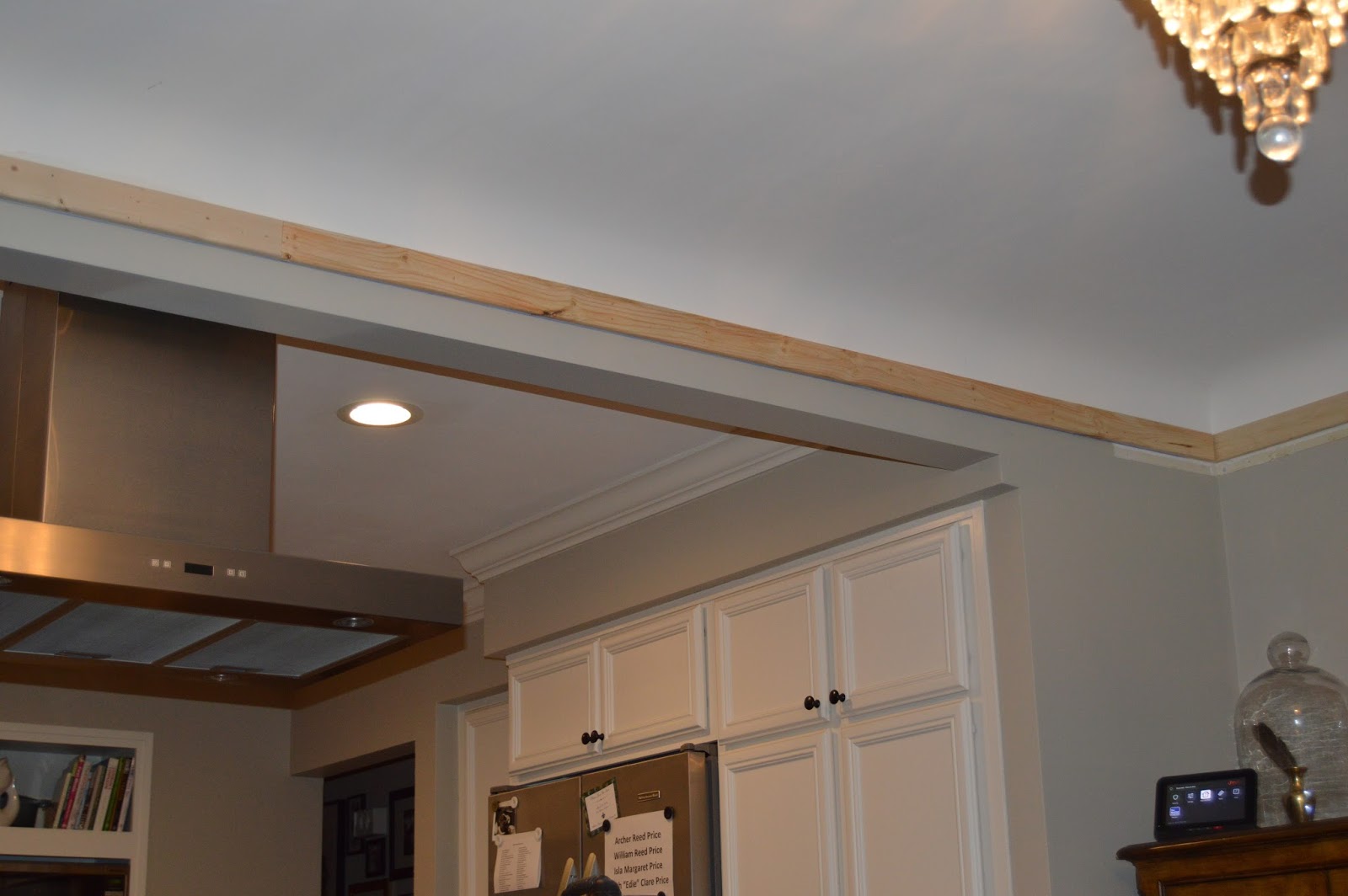 House dash Home Adding Crown Molding to Coved Ceilings