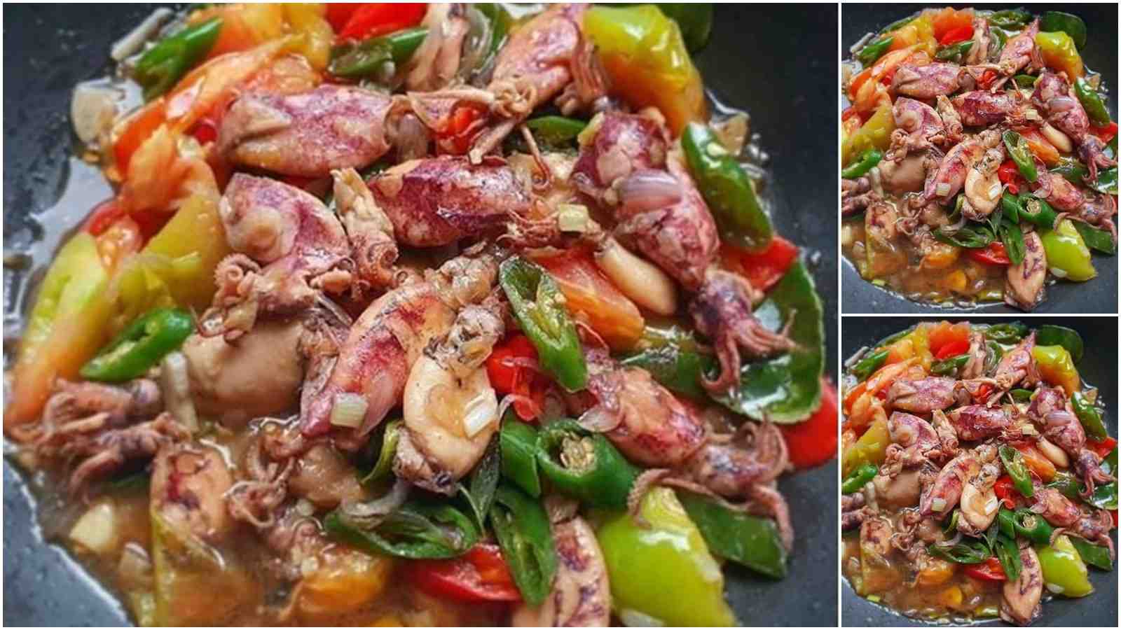Resep Cumi Asin Cabe Ijo⁣ Rasanya Juara