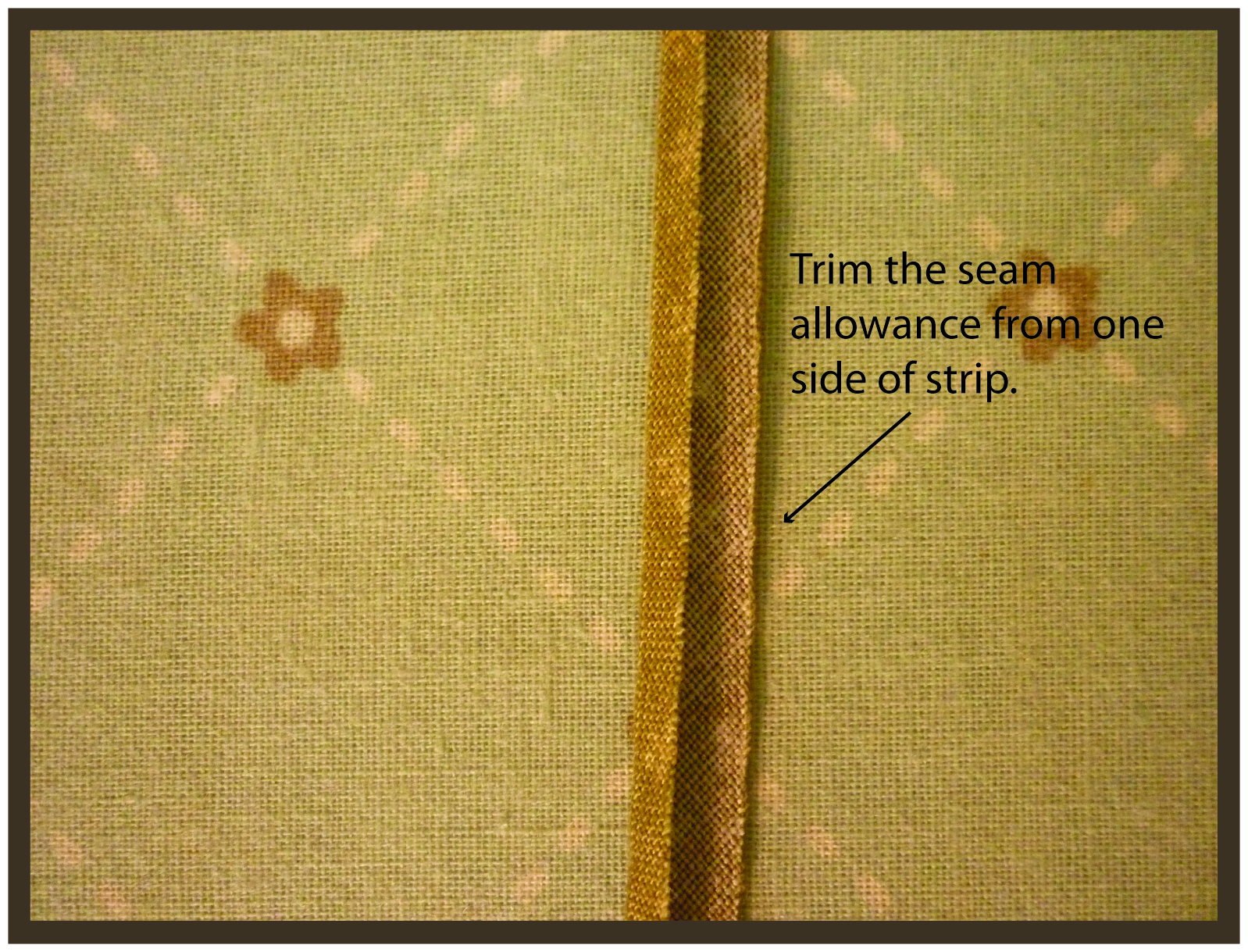 Wagons West Designs How to hand applique skinny stems