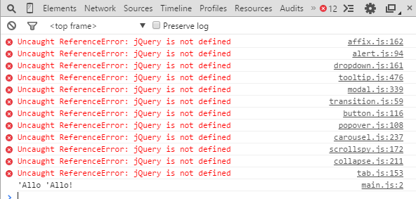 Fixing ReferenceError: $ is not defined in jQuery - Solution and Tips