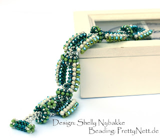 Beaded bracelet "Glory Days" beaded by PrettyNett.de