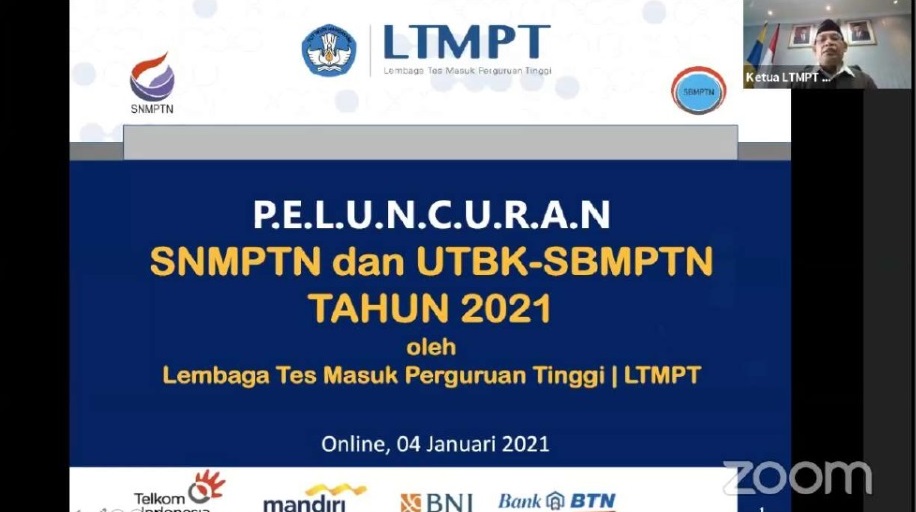 Materi Zoom Meeting Peluncuran Snmptn Utbk Dan Sbmptn Tahun 2021 Admin Bawean