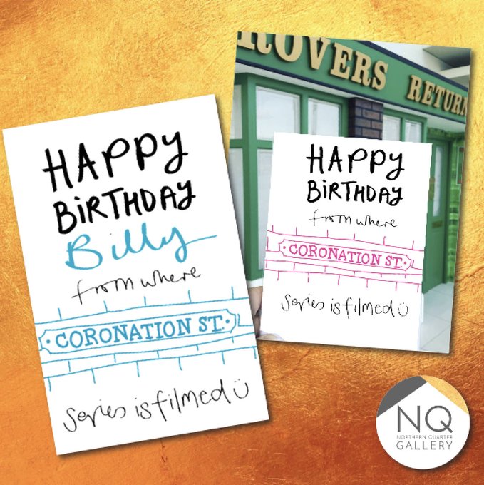 Coronation Street Blog: Coronation Street birthday cards from @TheNqGallery