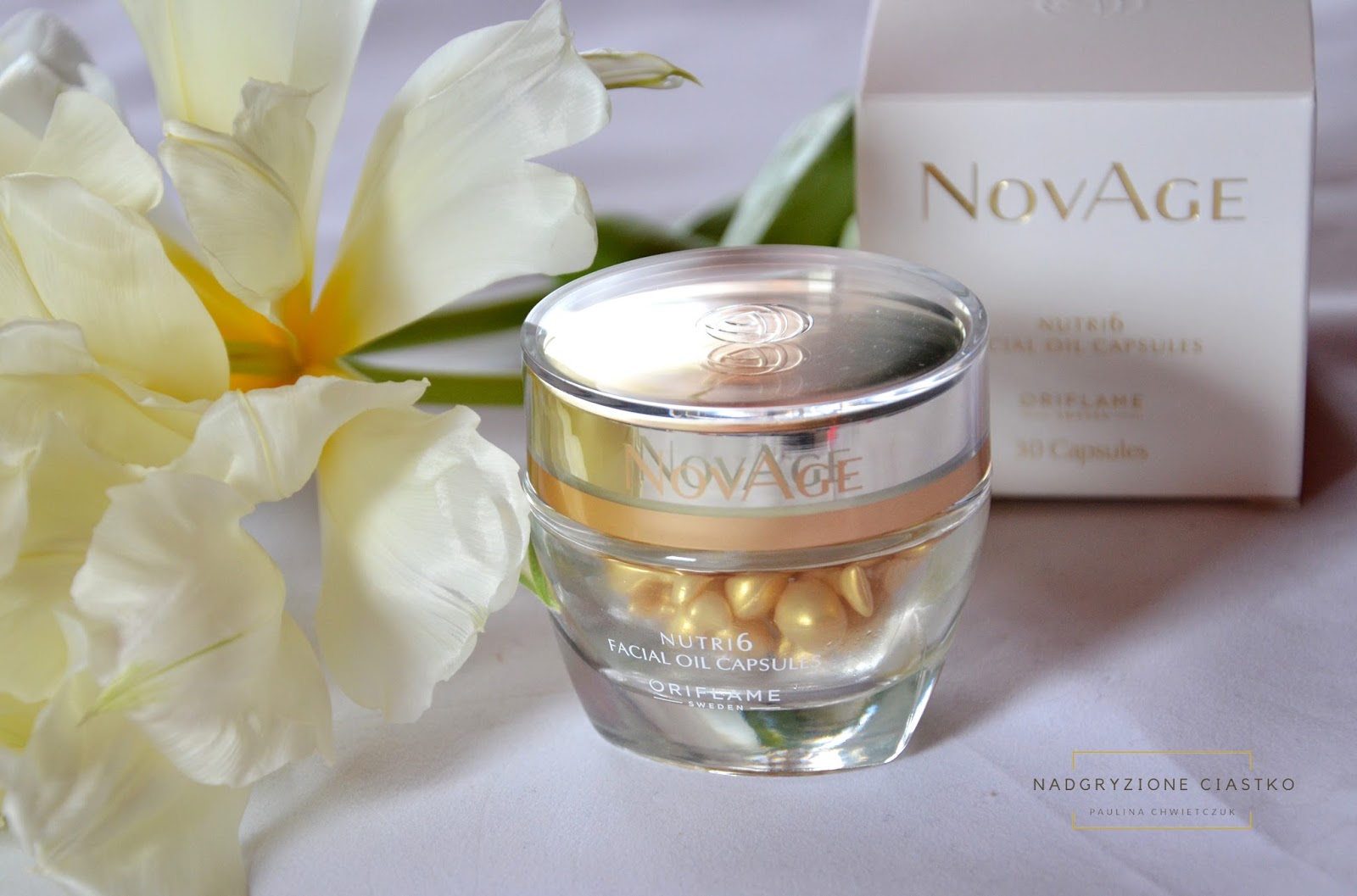 Piękno w kapsułce NovAge Nutri 6 Facial Oil Capsules od Oriflame