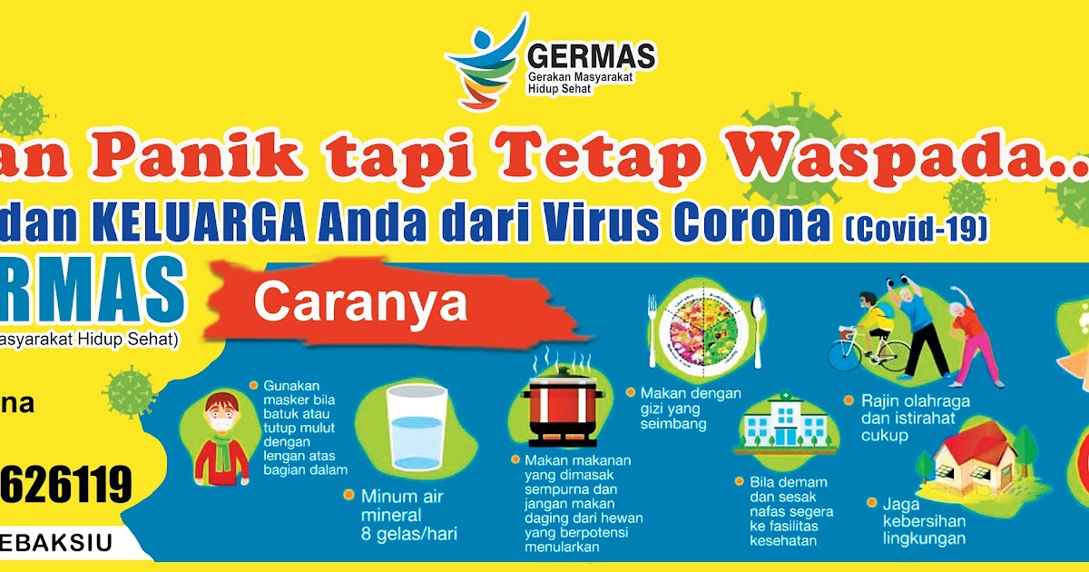  Contoh  Desain Banner Spanduk  Virus Corona Covid 19  
