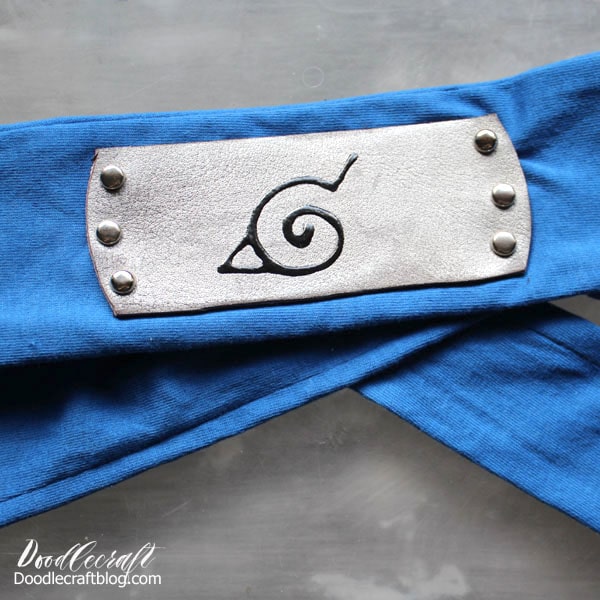 Naruto Hidden Leaf Village Ninja Headband Craft DIY