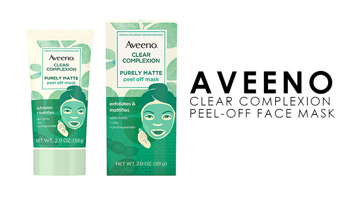 Aveeno Clear Complexion Peel-Off Face Mask | Best Products to deal with Acne-Prone Skin | NeoStopZone