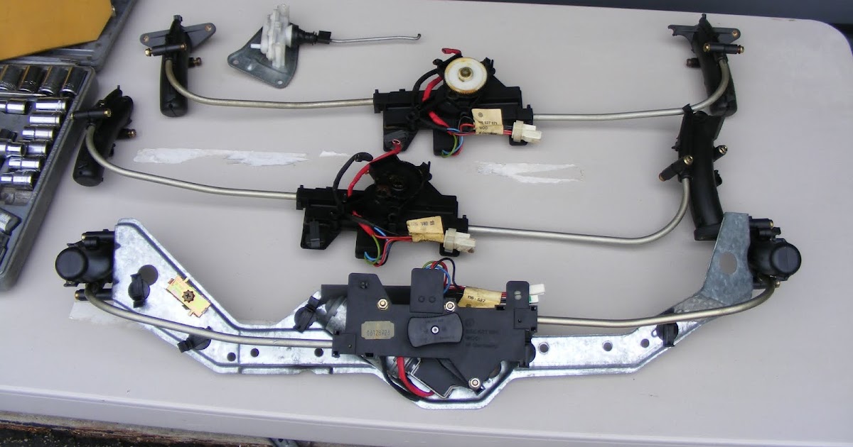 Trunk hatch refurb Rear Spoiler repair and Lift Struts