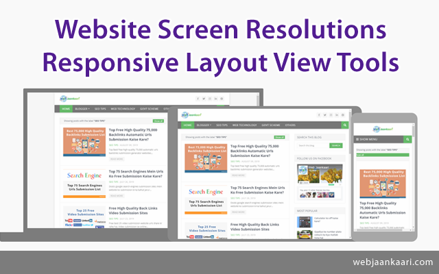 How-to-Website-Design-Responsive-Layout-View-Urls-Checker-Tools-List