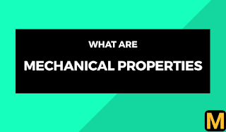 What are mechanical properties of materials ?