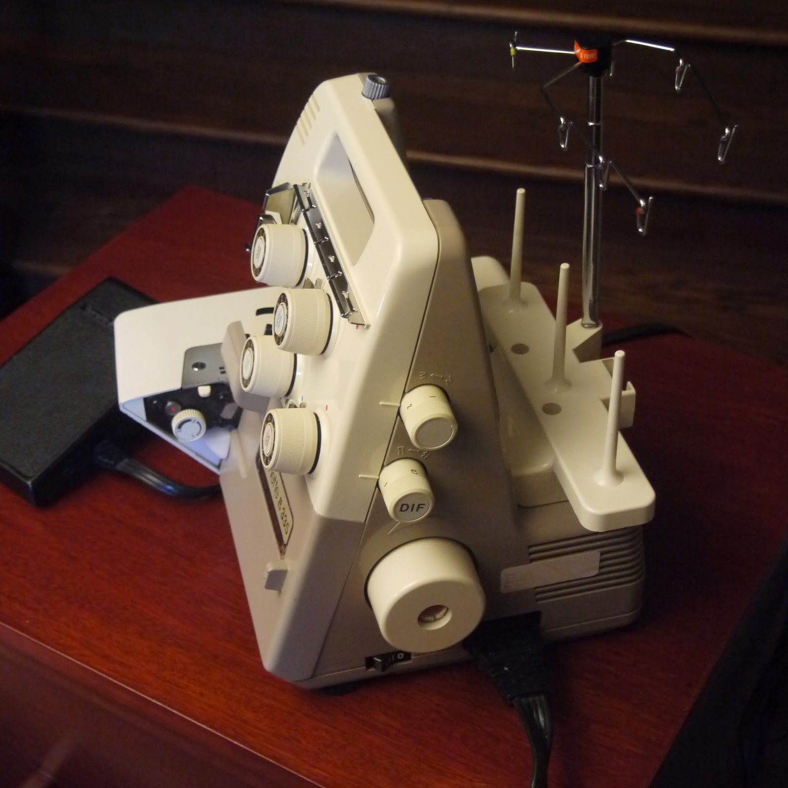 Tight Acres: Bernina Bernette MO-335 5-Thread Overlocking Machine