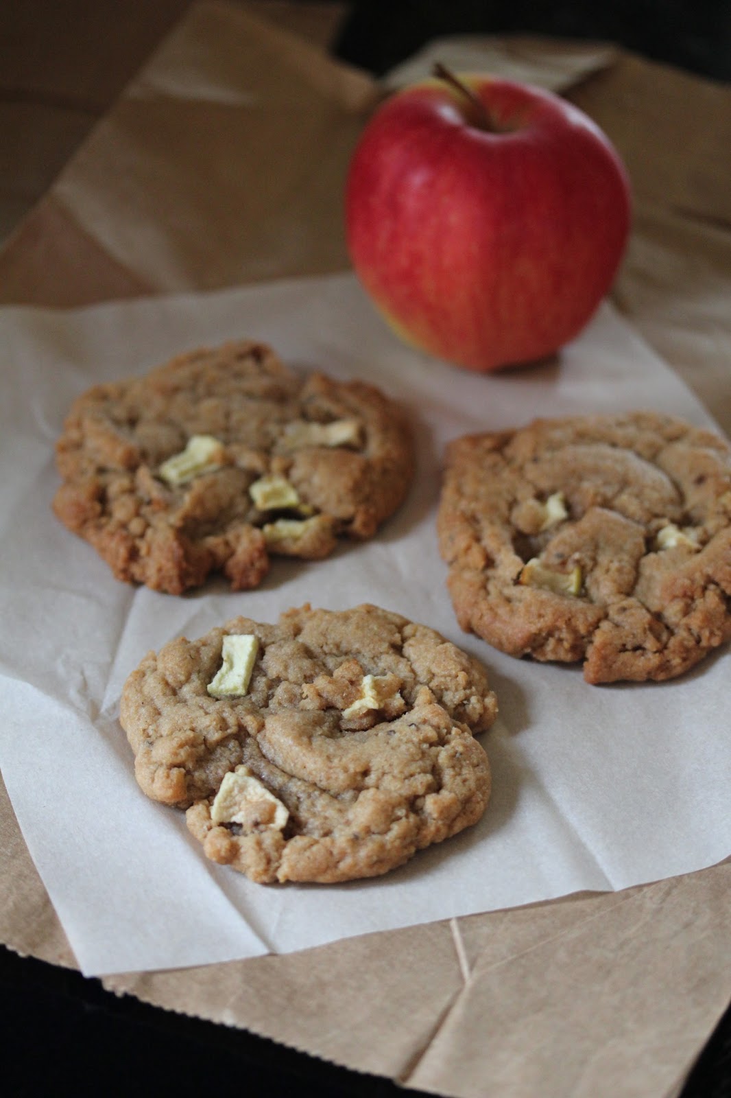Vegan Apple Peanut Butter Cookies Kitchen Grrrls.