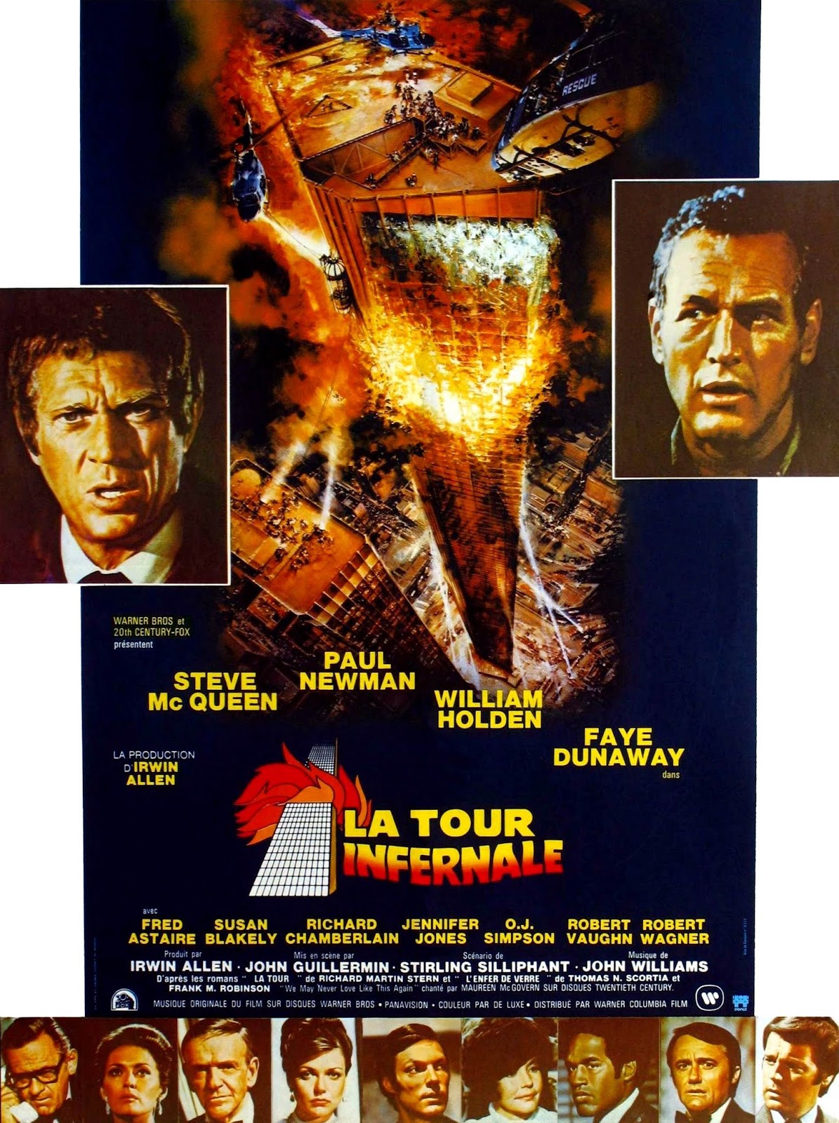 La Tour Infernale Film Complet En Francais 1974 Affiches - Photos d'exploitation - Bandes annonces: La tour infernale
