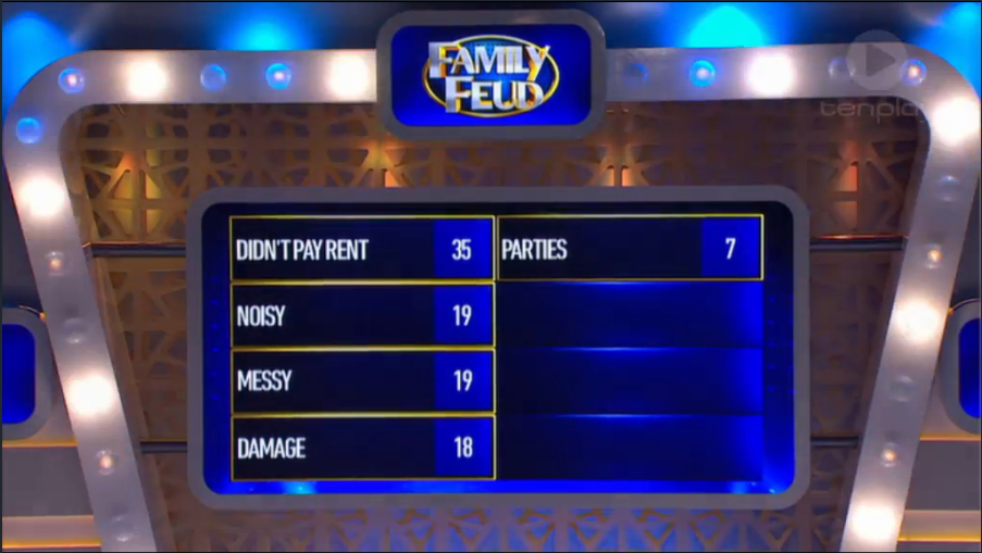 The BROWN COUCH Family Feud is for tenants' rights!