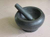 ToTT granite mortar and pestle