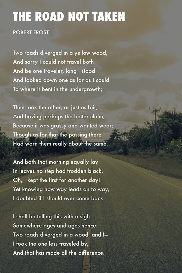 the road not taken poem analysis essay