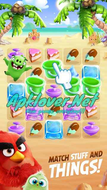 Angry Birds Match MOD APK unlimited money Angry Birds Match MOD APK