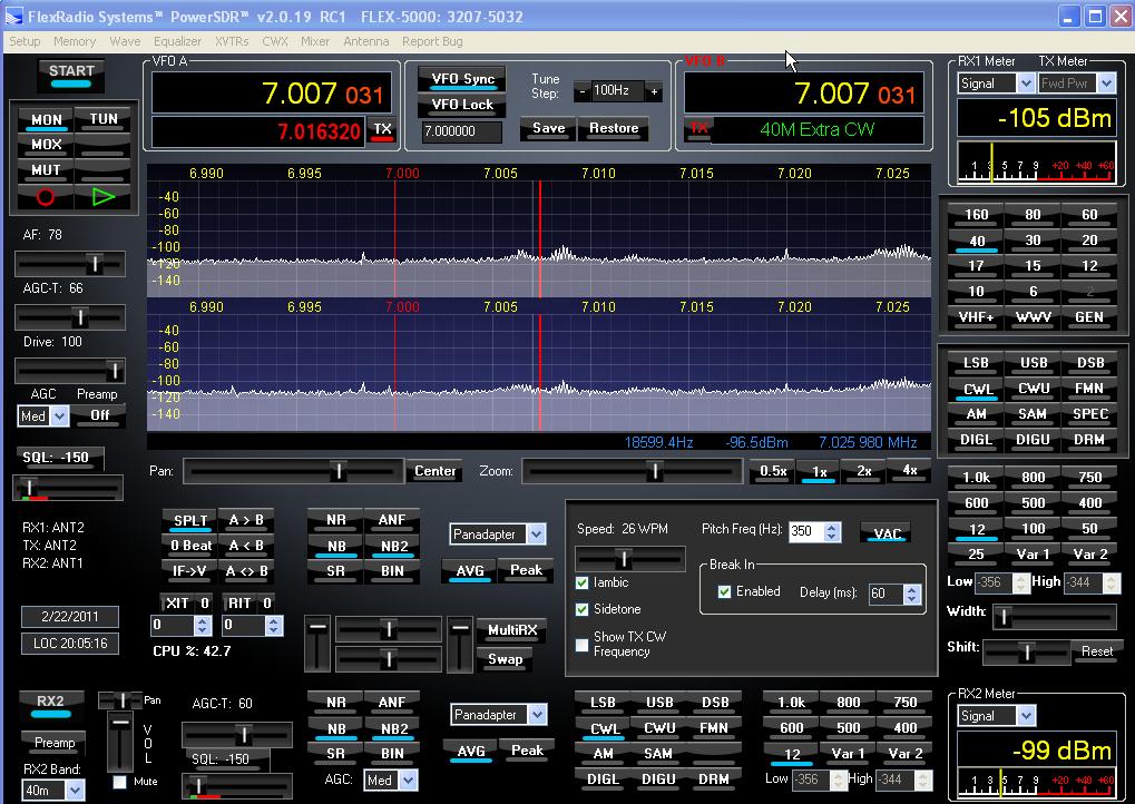 Software Defined Ham Radio CW!!!