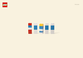 Los pitufos de Lego-Campaña Imagine
