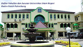 Daftar Fakultas dan Jurusan Universitas Islam Negeri Raden Fatah Palembang