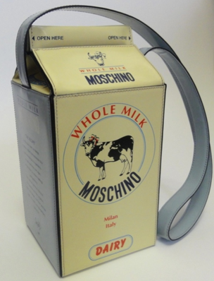 moschino milk carton bag