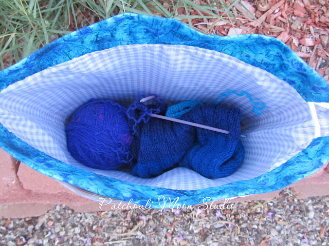 Patchouli Moon Studio~ Drawstring Project Bags in 2 Sizes