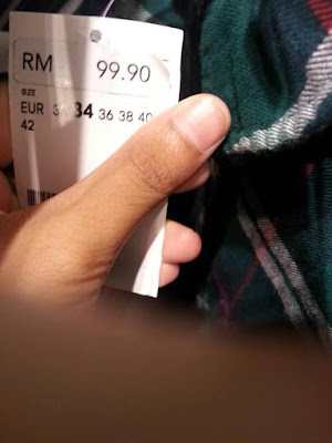 Barangan Jenama Antarabangsa H&M Tipu?