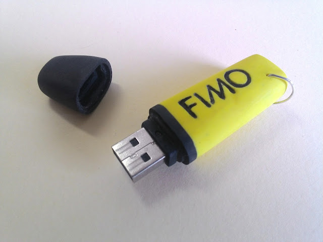 Come personalizzare una chiavetta USB con il fimo