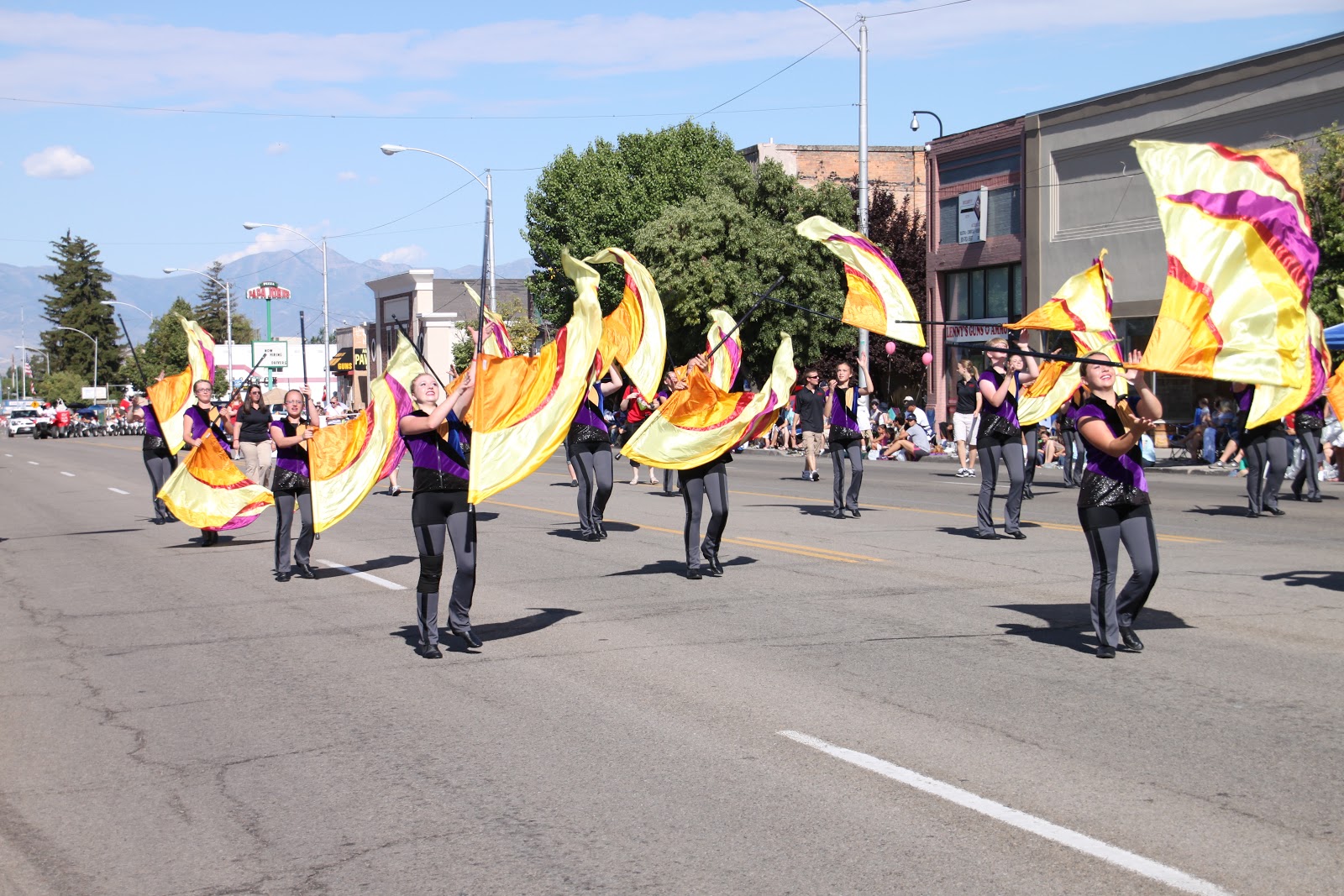 AF Color Guard American Fork Steel Days Parade
