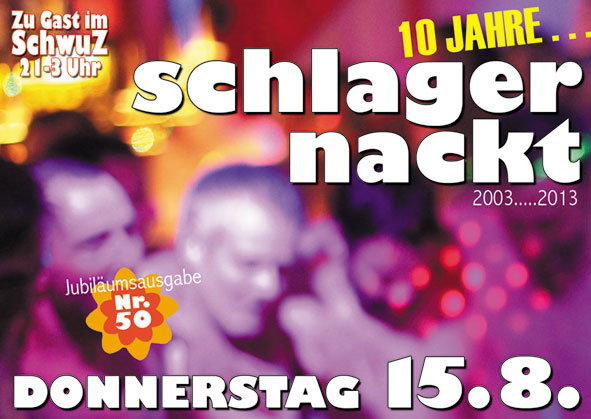 DOES SCHLAGER SOUND BETTER IN THE NUDE?