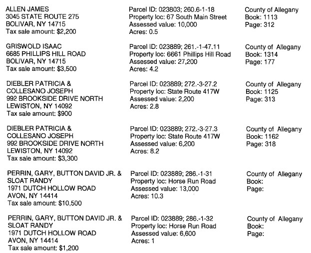 Wellsville Regional News (dot) com Allegany County prepares to approve