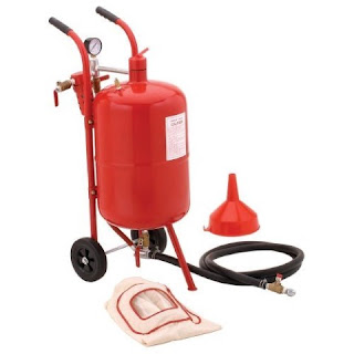 pressure pot sandblaster