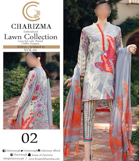 wholesale pakistani lawn suits Charizma Designer Master relica