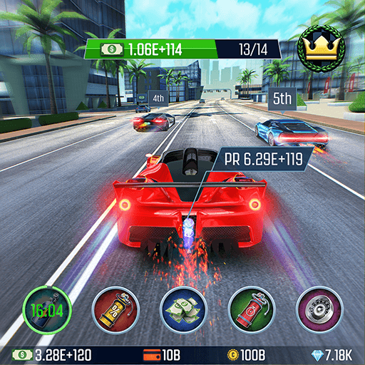 Idle Racing GO: Car Clicker & Tap Driving Tycoon - VER. 1.27.0 Unlimited (Money - Diamond) MOD APK