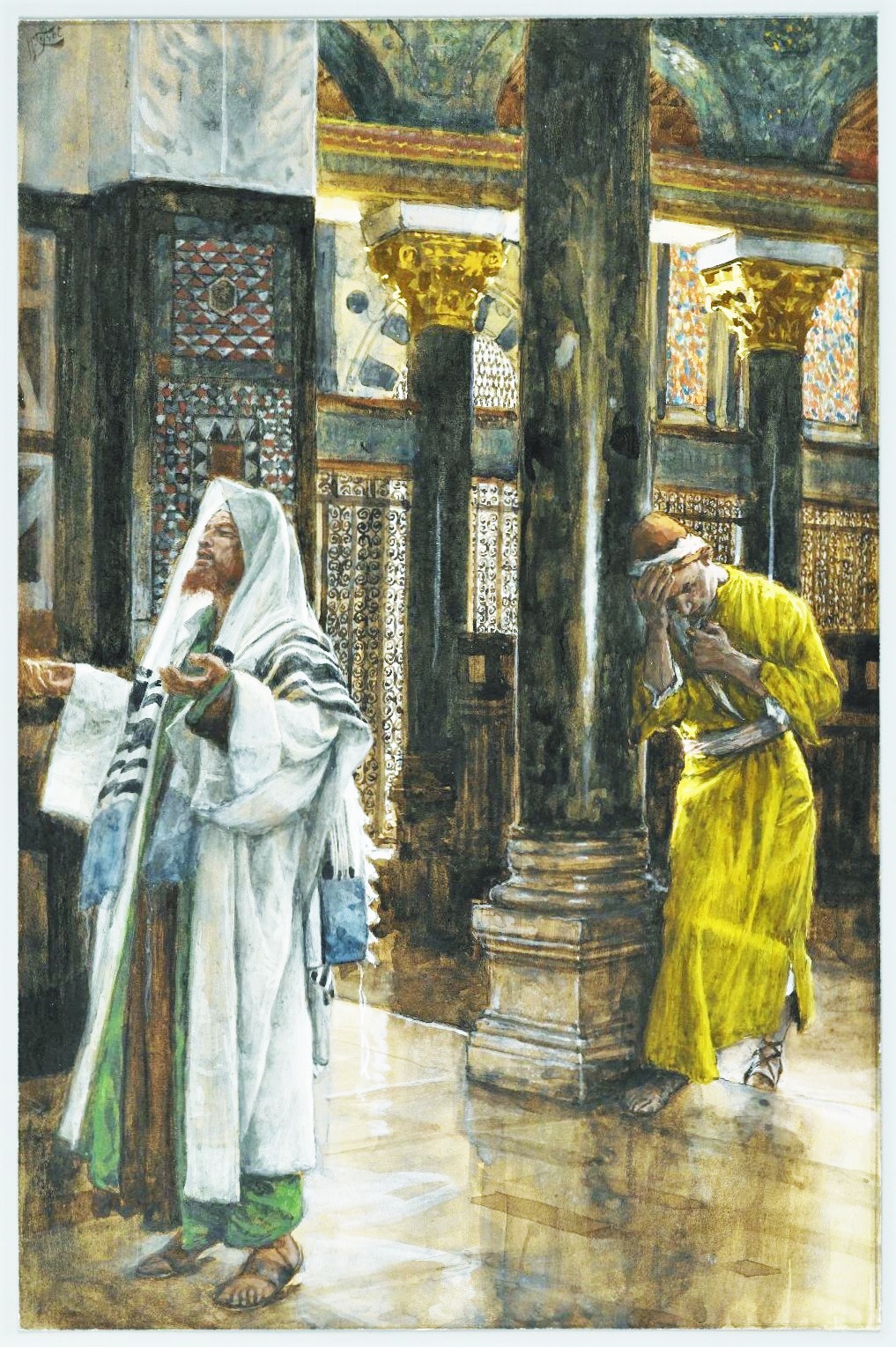 Ad Imaginem Dei Picturing the Parables The Pharisee and the Tax