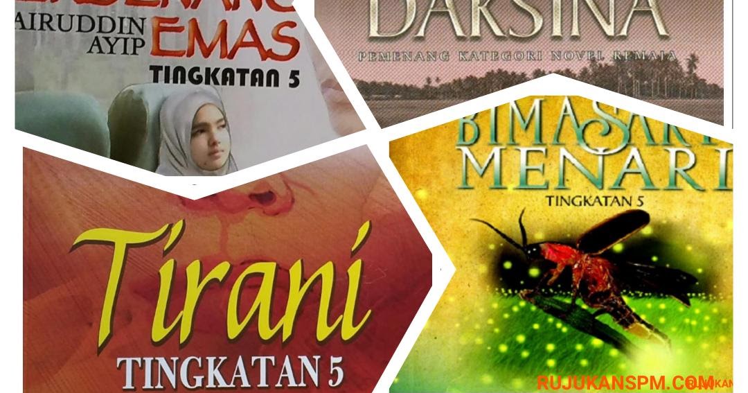 Rujukan Nota Novel Komsas Tingkatan 5  RUJUKAN SPM
