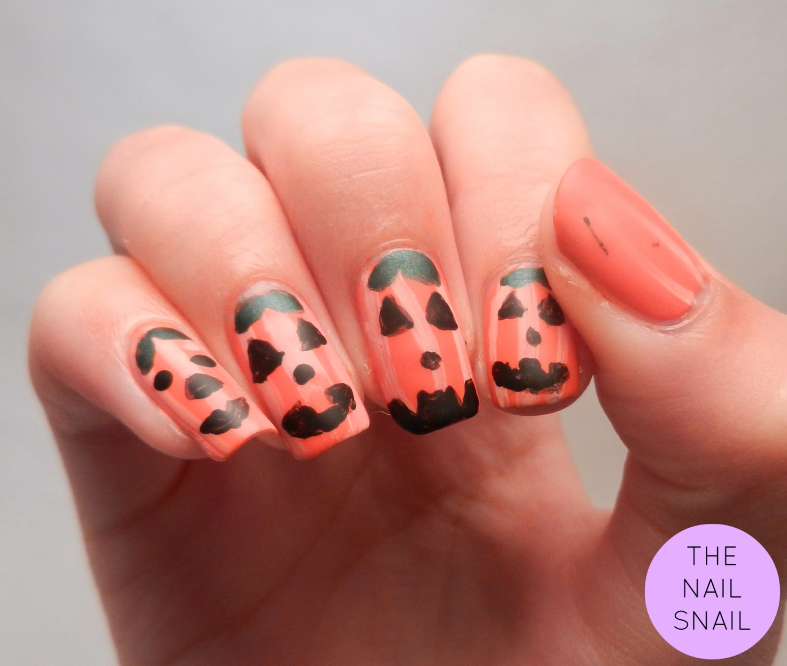 The Nail Snail: Pumpkins!