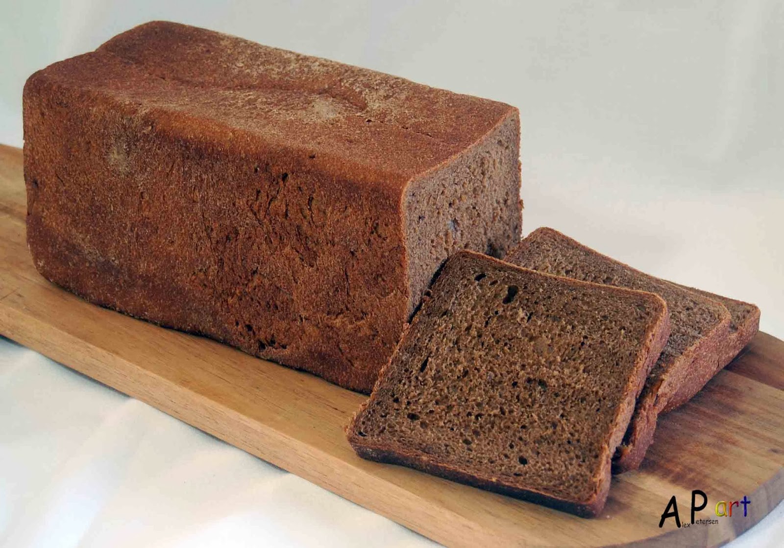 Alex the Contemporary Culinarian Rye and Molasses Bread