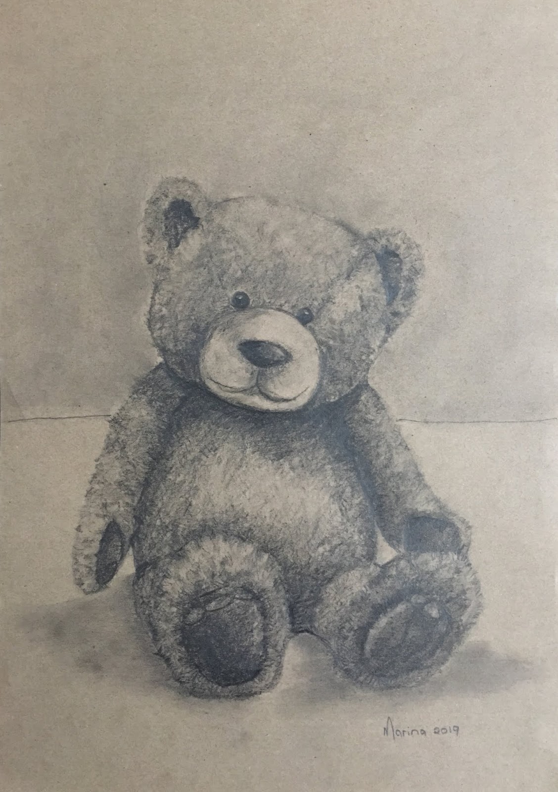 Art Room Britt: Graphite Teddy Bears