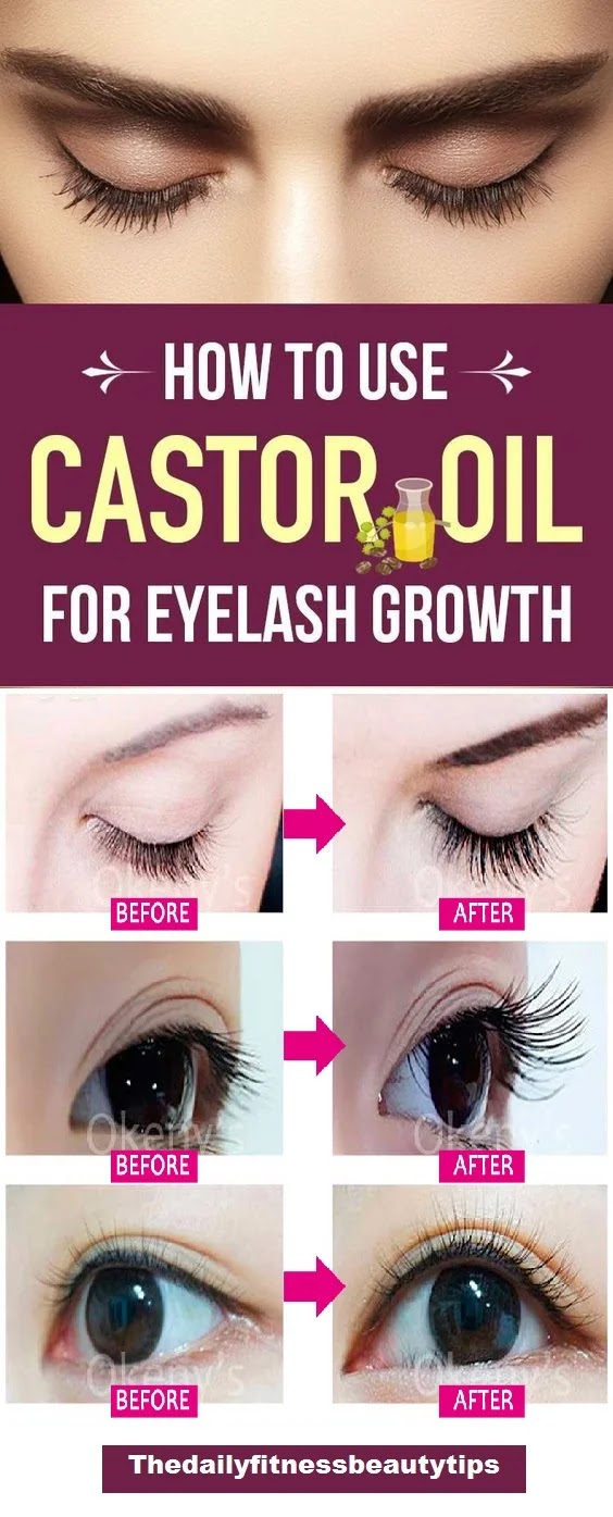 Castor Oil For Lashes How It Help eyelashes Grow longer and thicker?