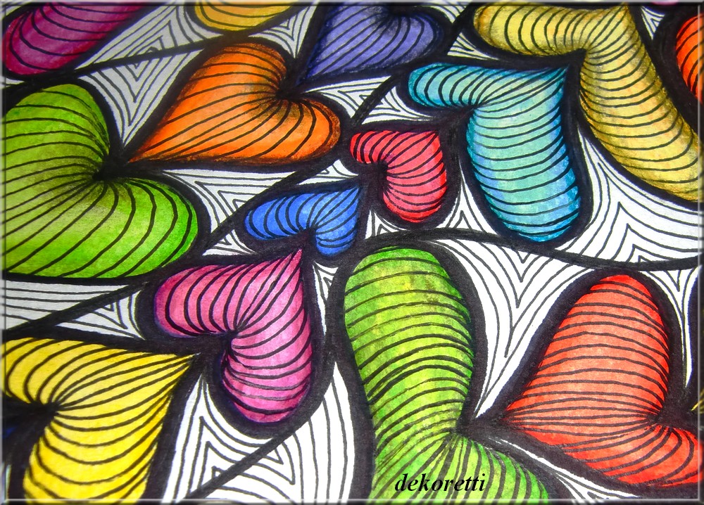 dekoretti´s Welt: Schön bunt