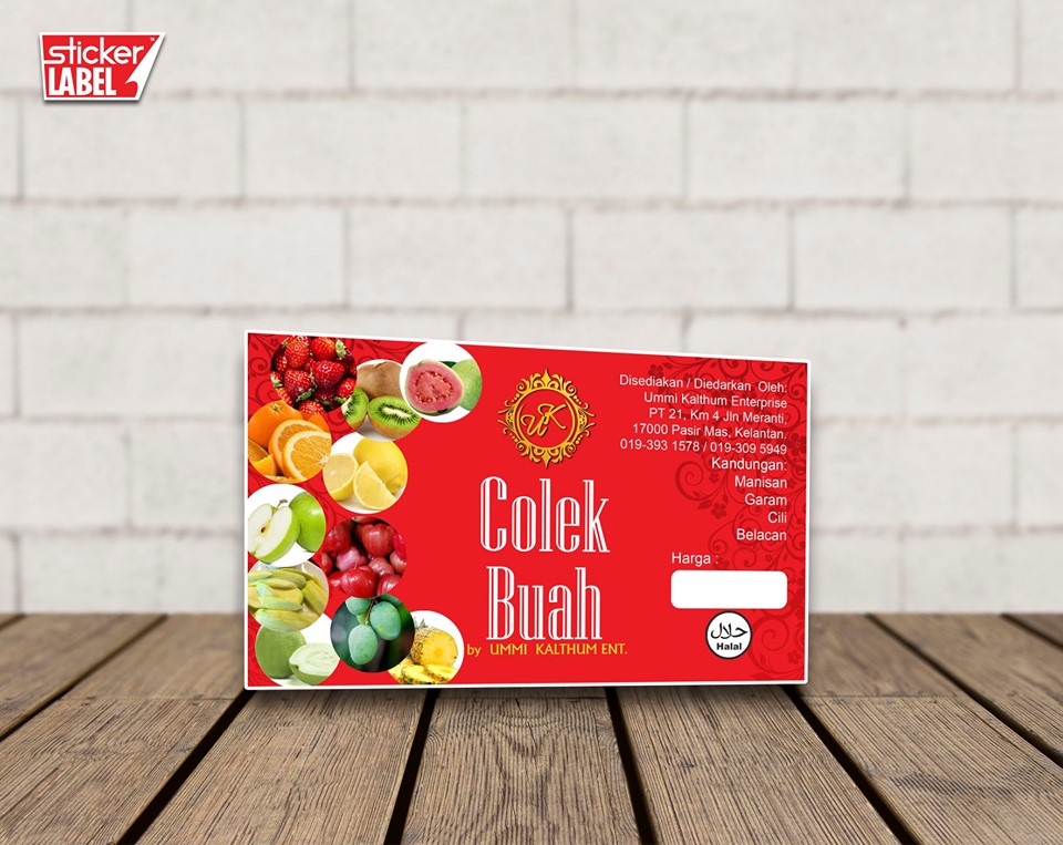 Promosi UV Sticker Label SUPER SUPER SUPER Jimat Kini Kembali (Pusat