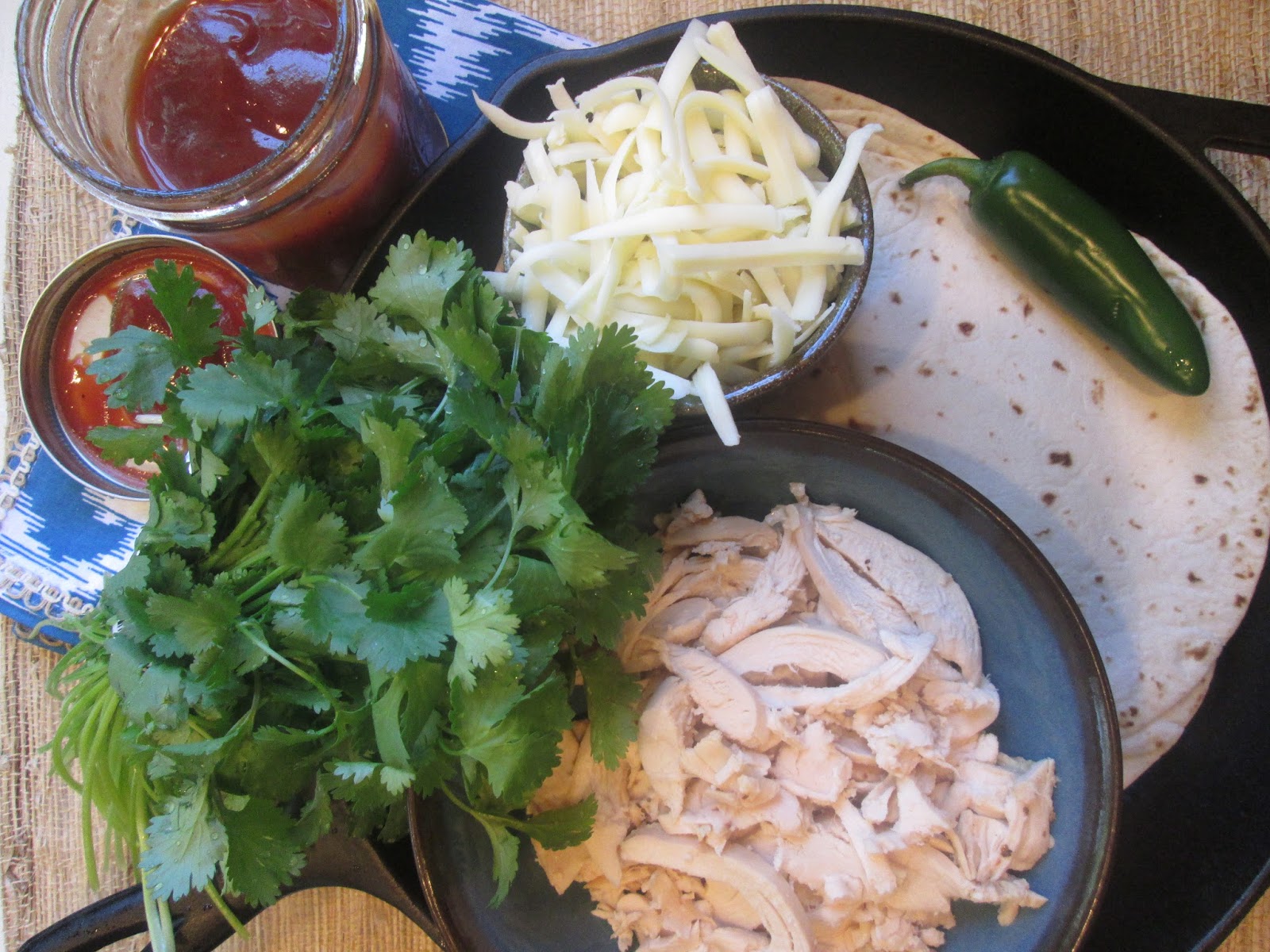 Stirring the Pot Barbecue Chicken Quesadillas {Something To Eat On The