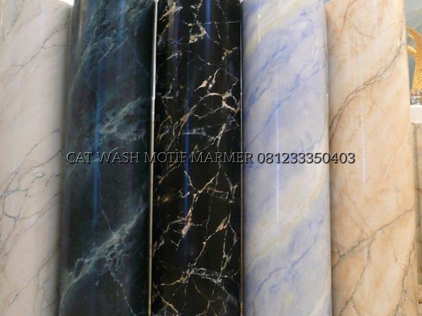 GAMBAR CAT WASH MOTIF MARMER - CAT WASH MOTIF MARMER