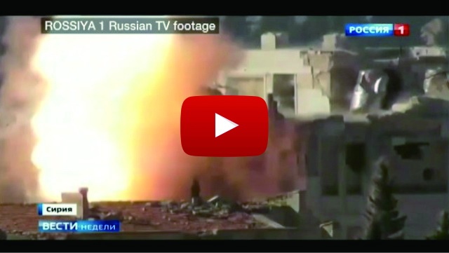 VIDEO: Tentara Rusia Lakukan Penyerangan Terhadap Mujahidin Muslim Suriah Dengan Membabi Buta