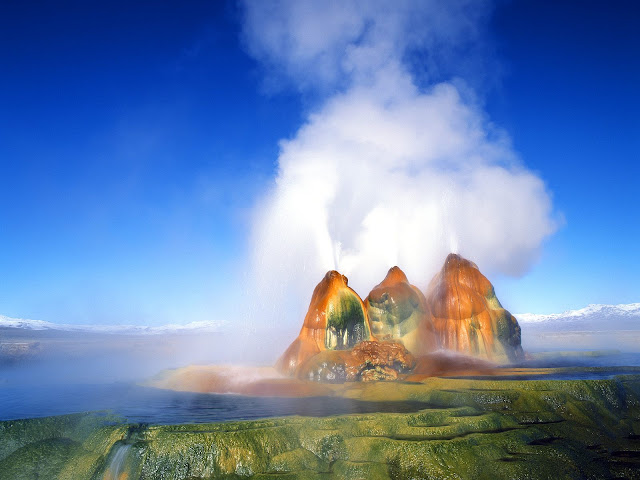 Fly Geyser Washoe County Nevada United State