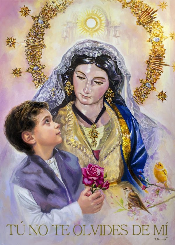 La Divina Pastora anuncia el Tiempo de Gloria de Jaén La Divina Pastora anuncia el Tiempo de Gloria de Jaén