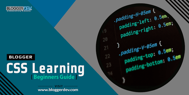 Blogger Blog CSS Learning With Stylish Link Design